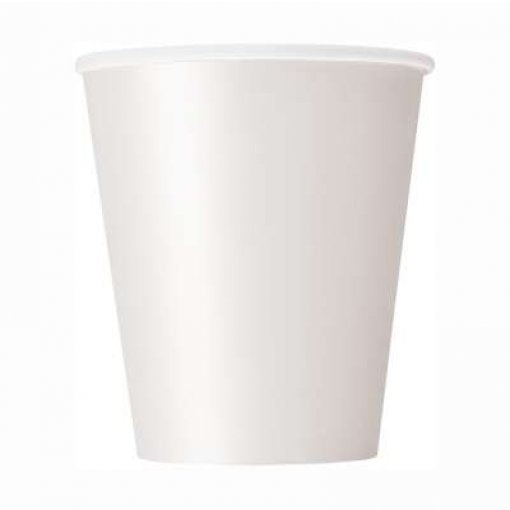 8 Copos 267ml EU Branco