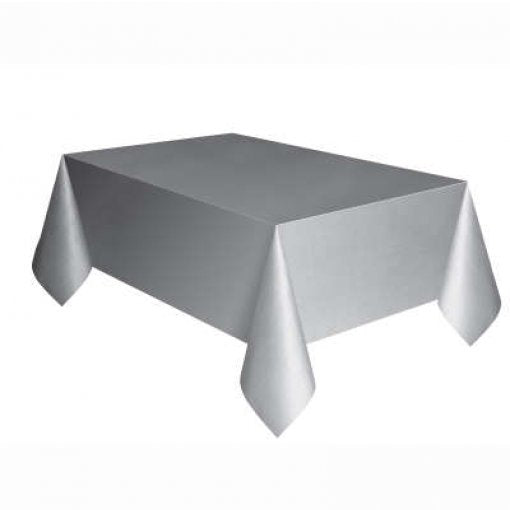Toalha de mesa Prateado 1,37 x 2,74m