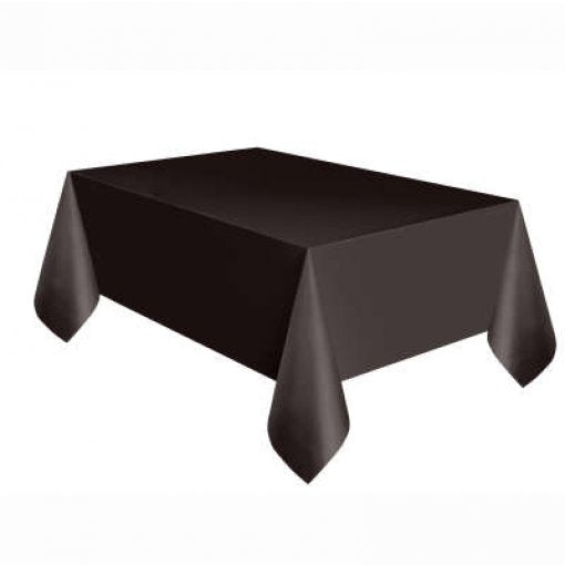 Toalha de mesa Preto 1,37 x 2,74m