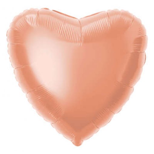 Balão Foil Coração 18'' Rose Gold