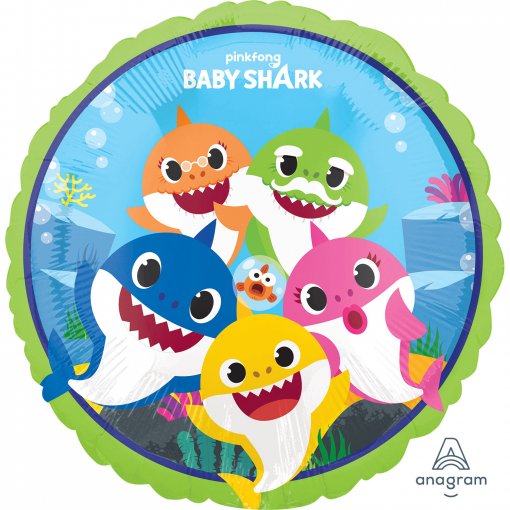 Balão Foil S60 Baby Shark