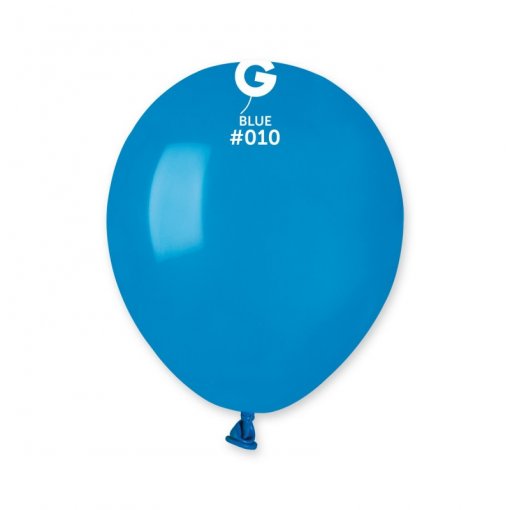 100 Balões latex 5'' (12cm) cor Blue #010