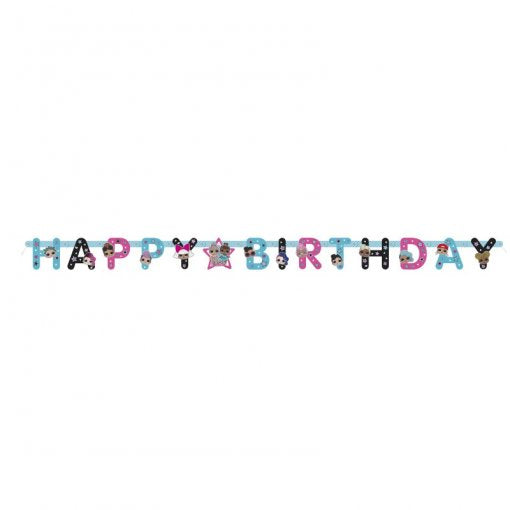 Grinalda 1,82m Happy Birthday LOL Surprise