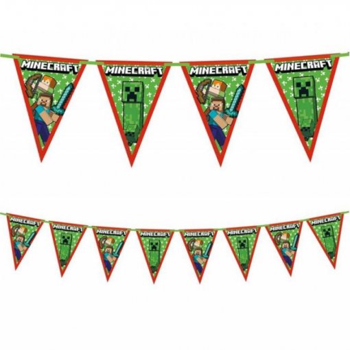 Bandeira Triângulo 2,30m Minecraft