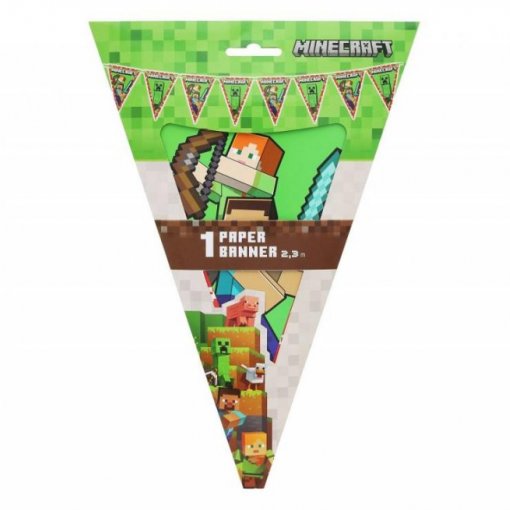 Bandeira Triângulo 2,30m Minecraft
