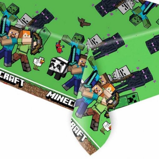 Toalha de mesa 120 x 180cm Minecraft