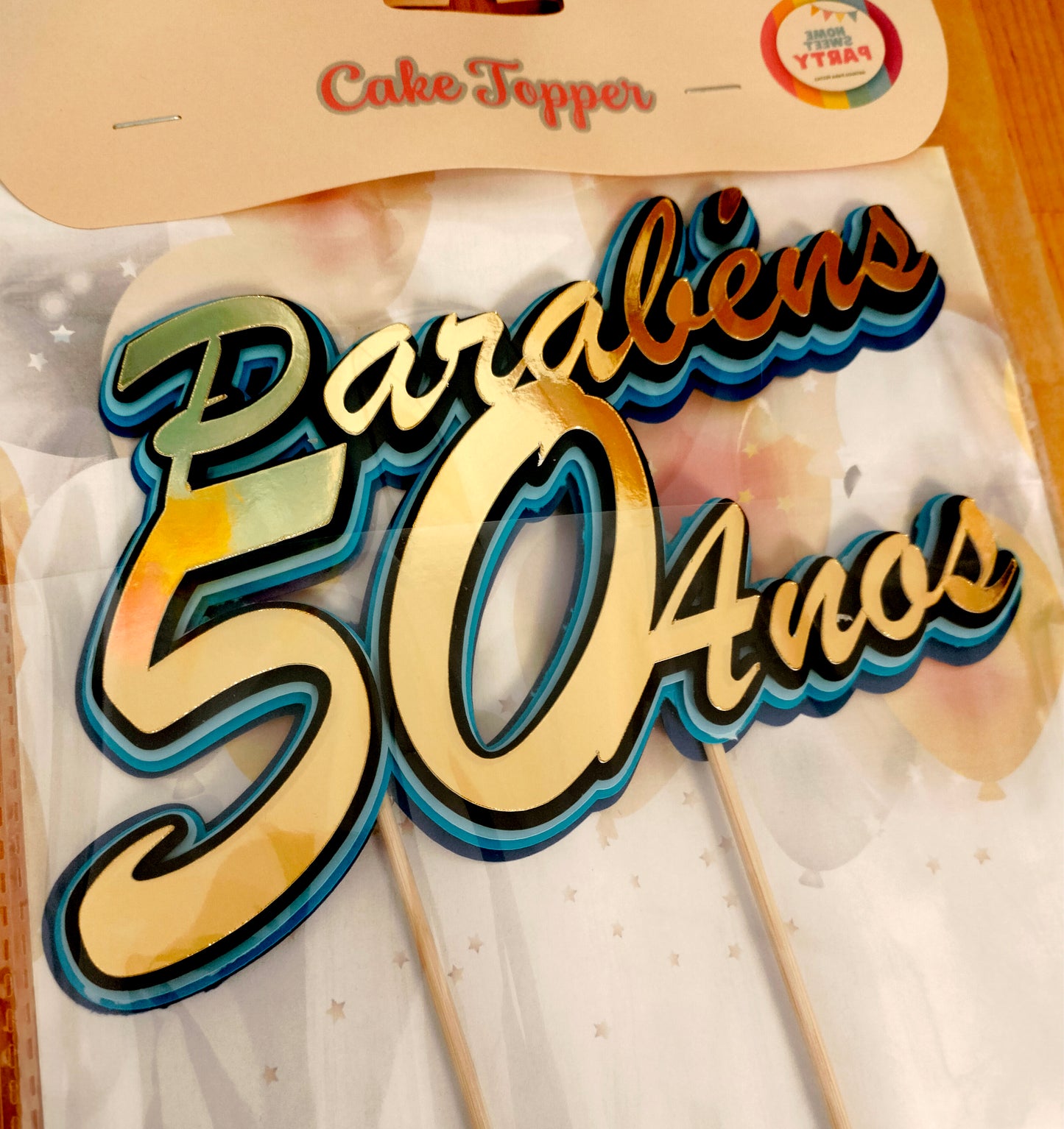 Topo de Bolo 50 anos