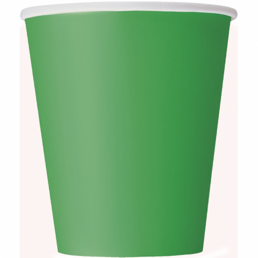 14 Copos 267ml EU Verde Escuro