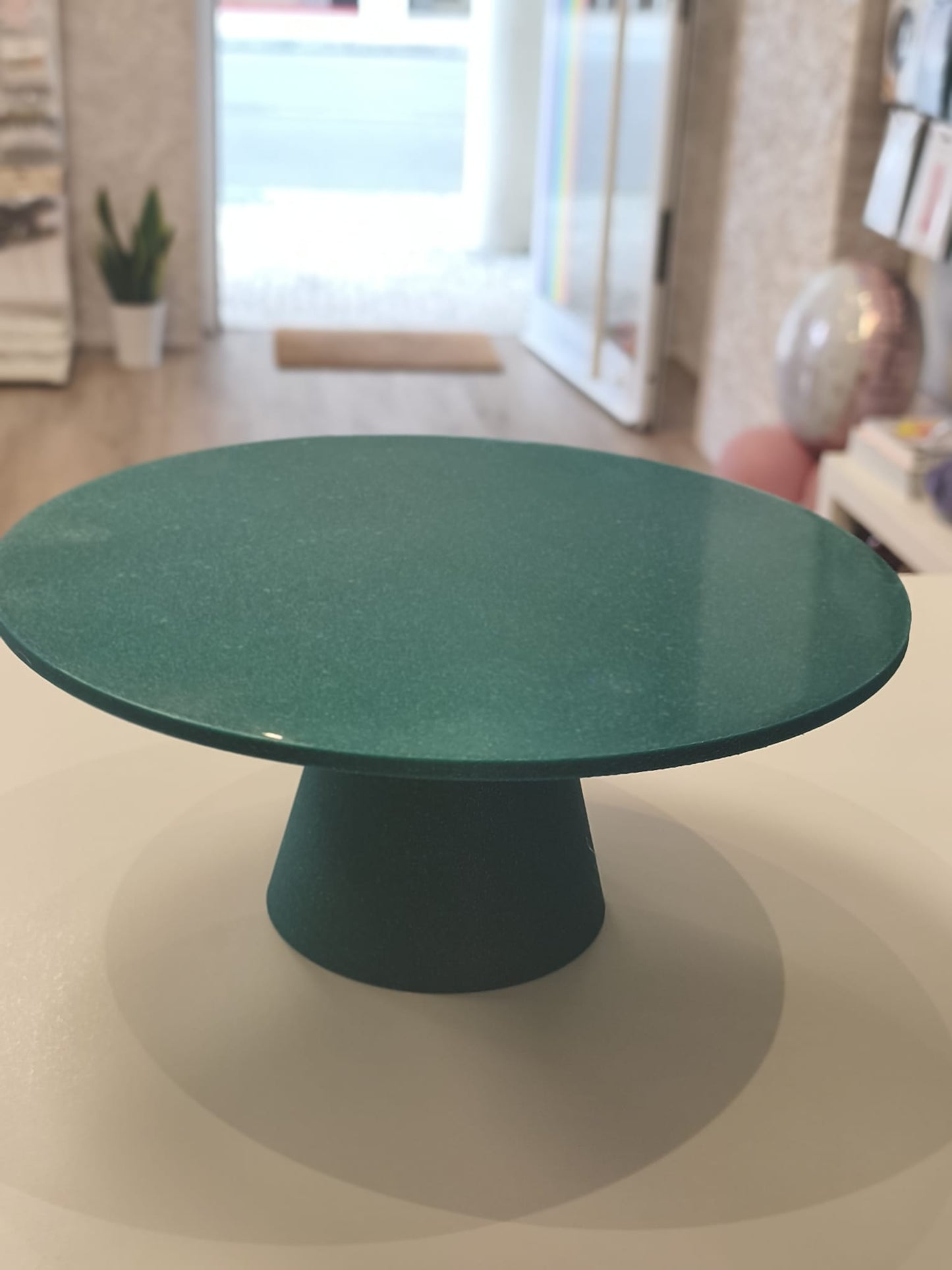 Boleira Lis Verde Glitter