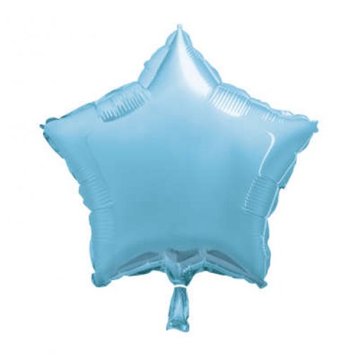 Balão Foil Estrela 20'' Azul Claro