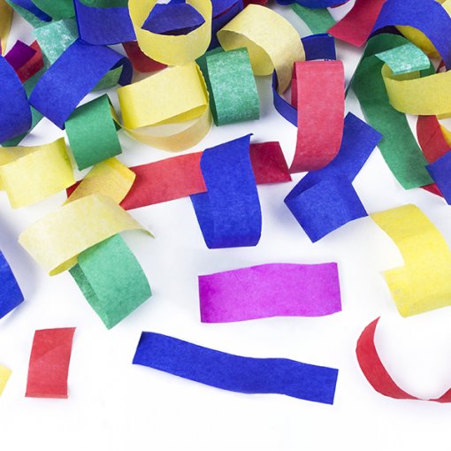 Canhão de confettis 60cm Colorido