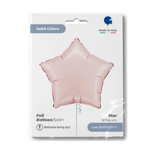 ESTRELA 18INC CETIM PASTEL ROSA