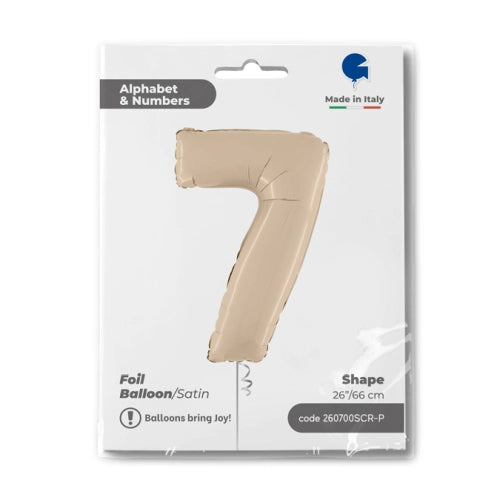 NÚMERO 7 CREME ACETINADO 26INC