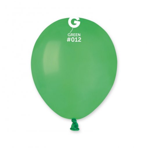 100 Balões latex 5'' (12cm) cor Green #012