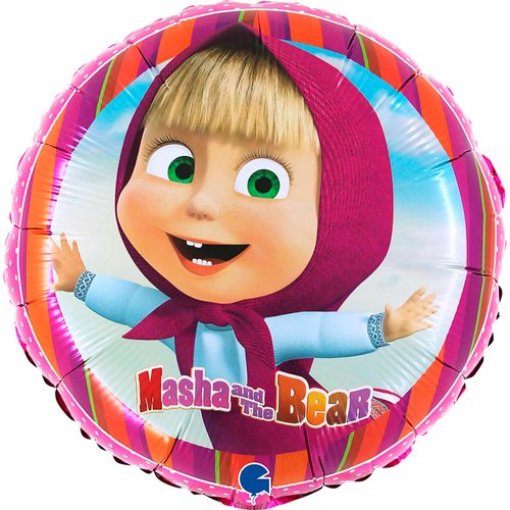 Balão Foil 18'' Masha e o Urso