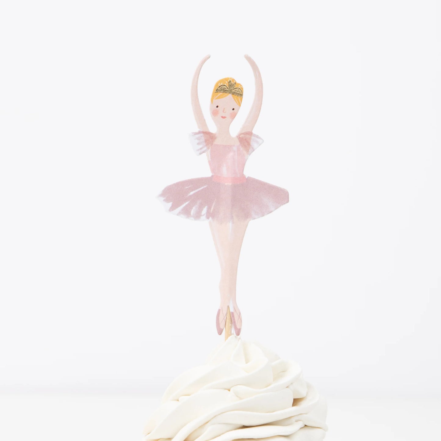 Kit de cupcake bailarina (x 24 toppers)