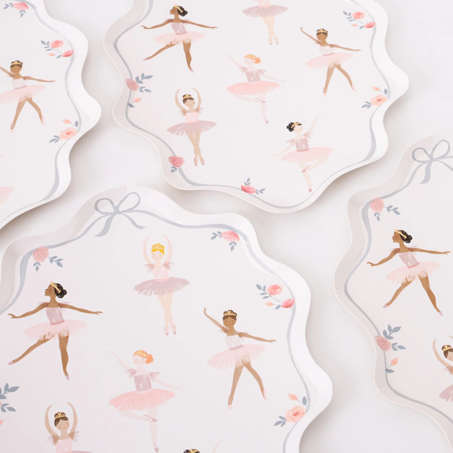 8 pratos bailarina