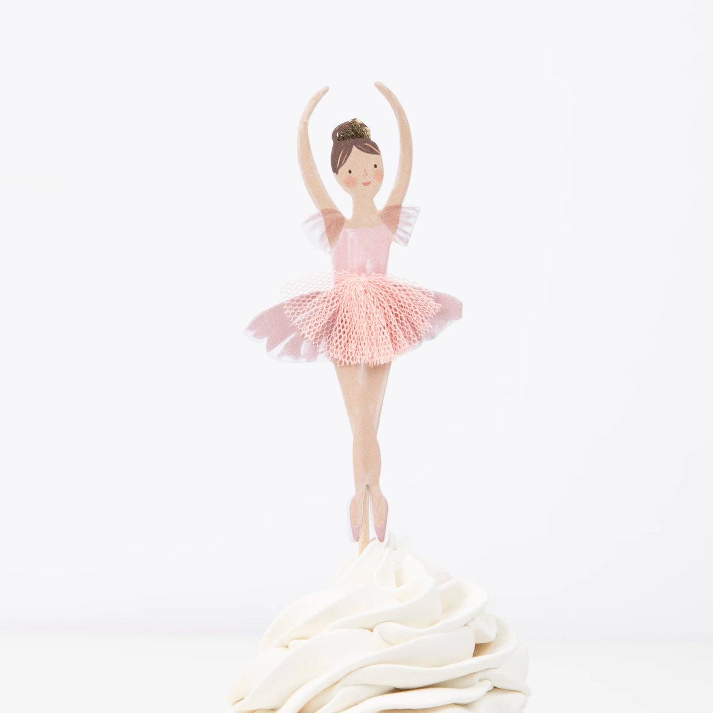 Kit de cupcake bailarina (x 24 toppers)