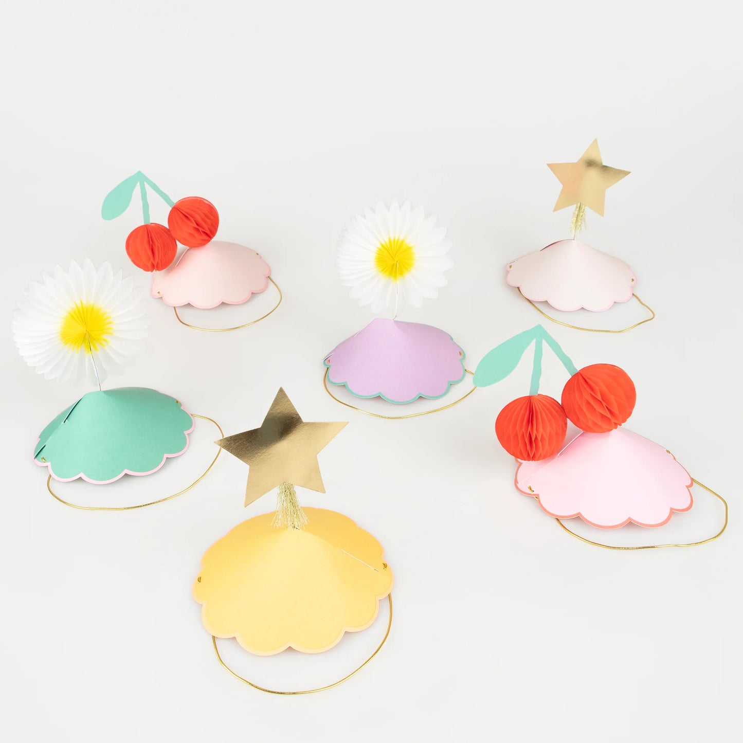 6 Chapeus Happy Icons