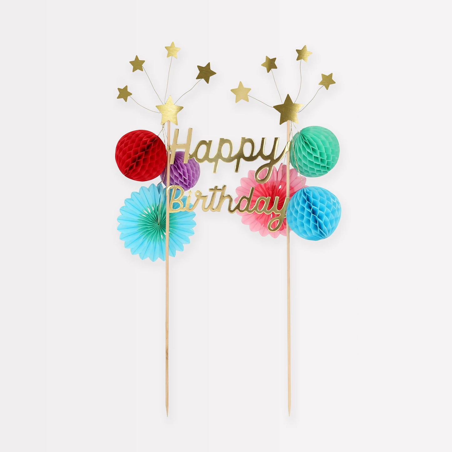 Topo de Bolo Happy Birthday