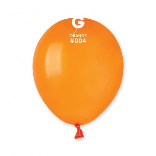 100 Balões latex 5'' (12cm) cor Orange #004
