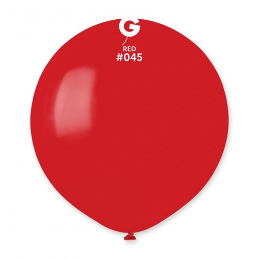 25 Balões latex 19'' (48cm) cor Red #045