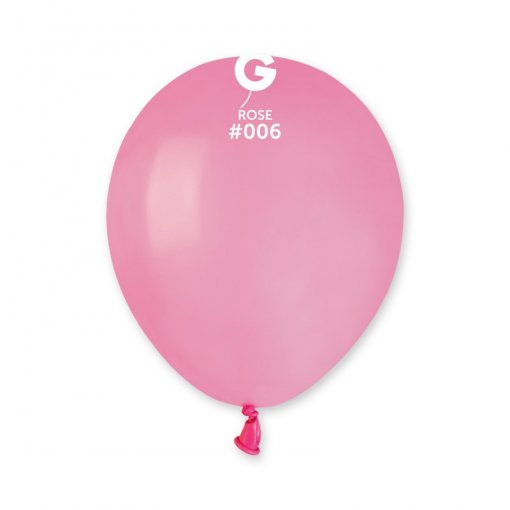 100 Balões latex 5'' (12cm) cor Rose #006