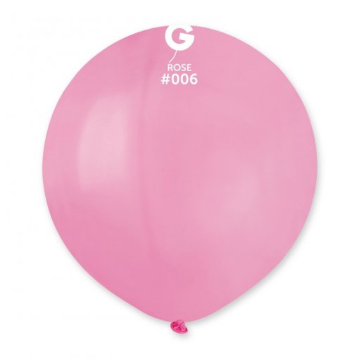 25 Balões latex 19'' (48cm) cor Rose #006