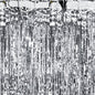 Cortina 0,9x2,5m Prateada