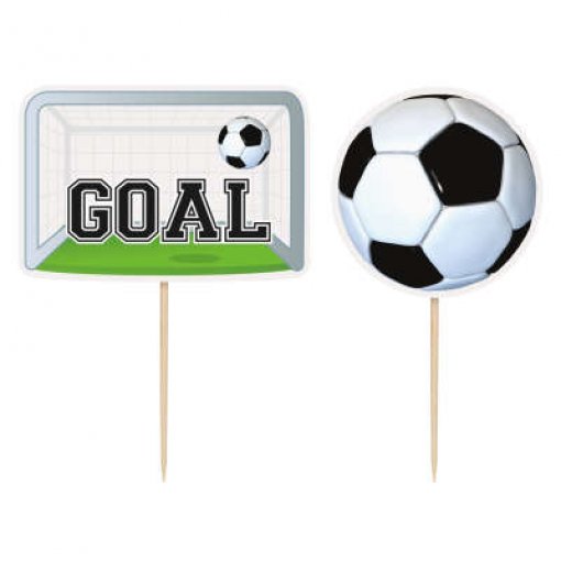 6 Topos de Bolo Futebol