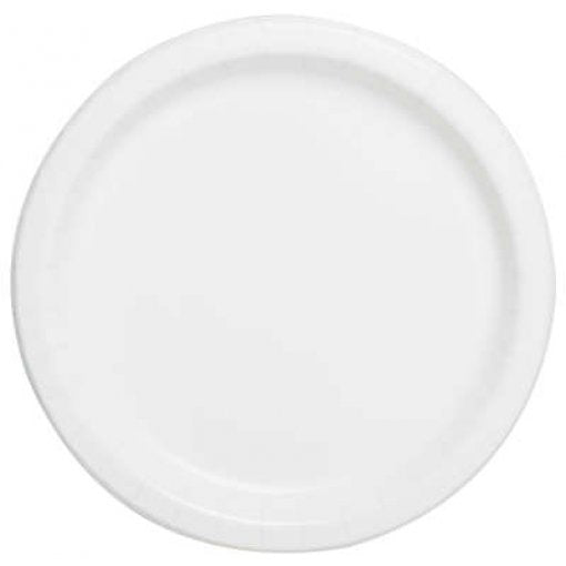8 Pratos 18cm Branco