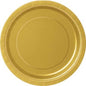 8 Pratos 18cm EU Dourado