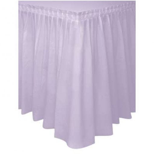Saia de mesa Lilás 74cm x 4,27m