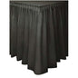Saia de mesa Preto 74cm x 4,27m