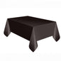Toalha de mesa Preto 1,37 x 2,74m