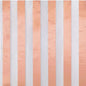 16 Guardanapos 33cm Riscas Rose Gold Foil
