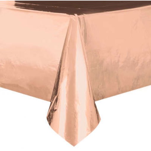 Toalha de mesa Rose Gold Foil 1,37 x 2,74m