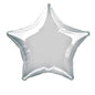 Balão Foil Estrela 20'' Prateado