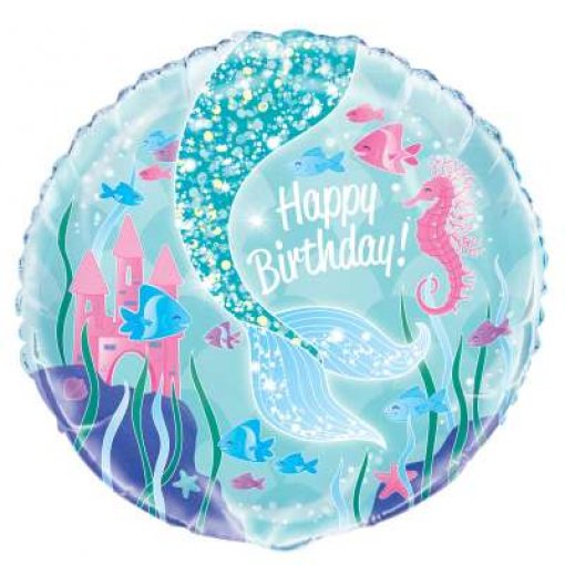 Balão foil 18'' Sereia