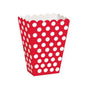 8 Caixas de Pipocas Bolas Vermelho