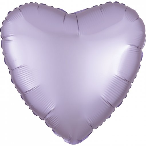 Balão Foil 43cm Coração Satin Luxe™ Lilás