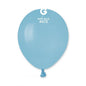 100 Balões latex 5'' (12cm) cor Baby Blue #072