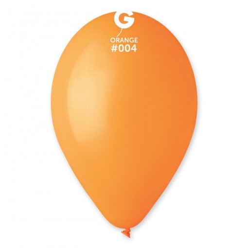 8 Balões latex 12'' (30cm) cor Orange #004