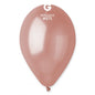 100 Balões latex Metalizado 12'' (30cm) cor Rose Gold #071