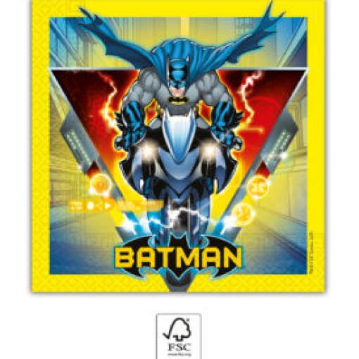 20 Guardanapos 33cm Batman