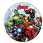 8 Pratos 20cm Avengers