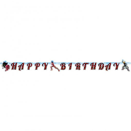 Grinalda Happy Birthday 200 x 15 cm LadyBug