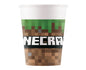 8 Copos 200ml Minecraft