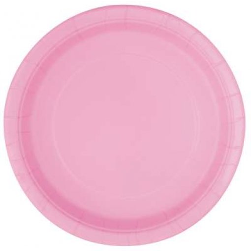 8 Pratos 18cm EU Rosa Claro