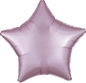 Balão Foil S18 Estrela 48cm Satin Rosa Claro